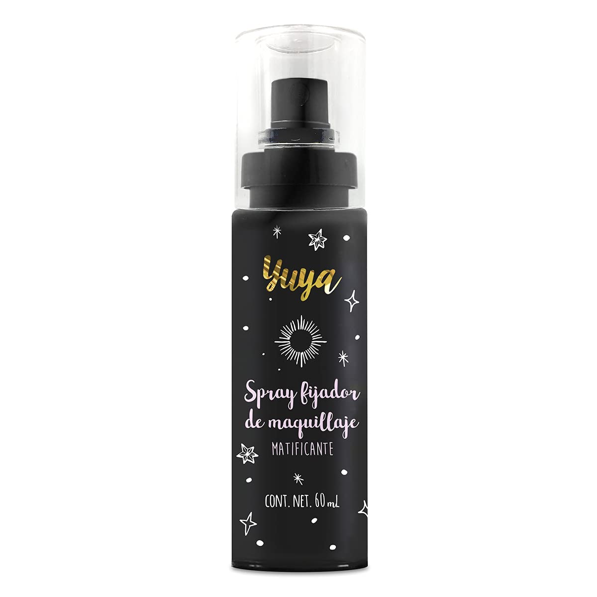 Republic Cosmetics Yuya Spray fijador de maquillaje (60 ml) Transparente