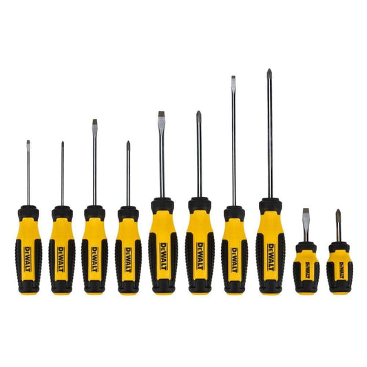 DEWALT Juego de destornilladores de barra fija (10 piezas) (DWHT65201)