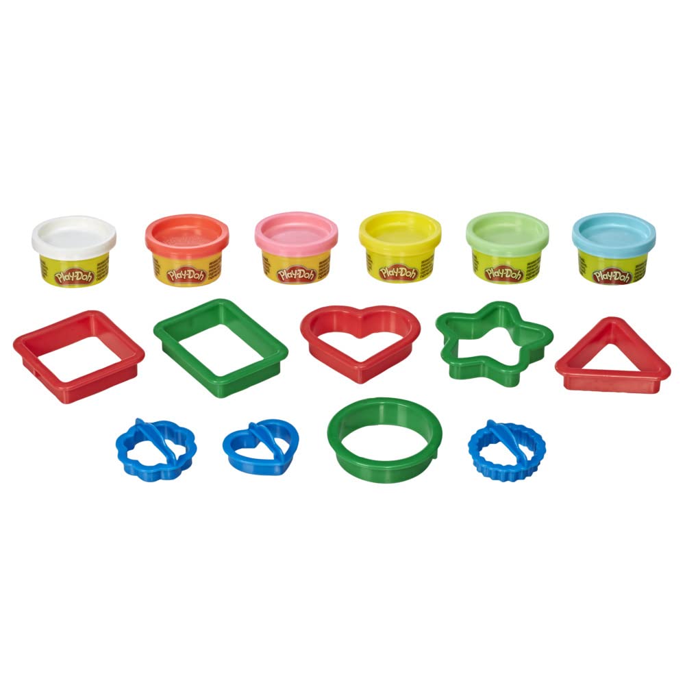 Kit de Manualidades Play-Doh Formas Multicolor con Compuesto de Modelado y Accesorios para Niños y Niñas