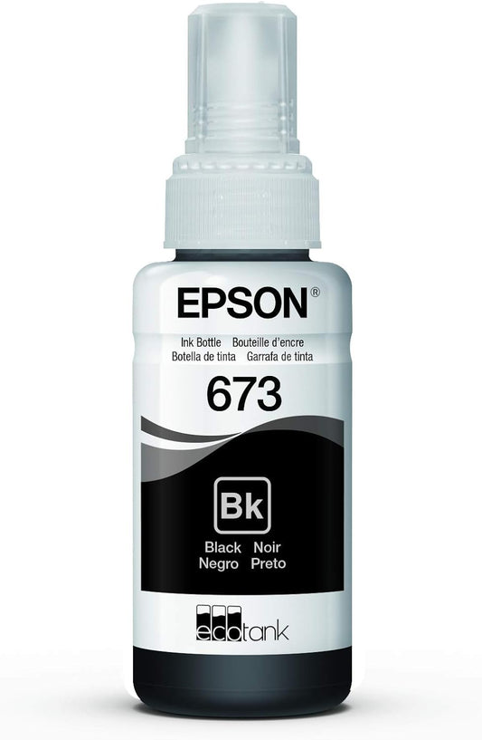 Botella de Tinta Epson Negro para Impresoras L805, L810, L850 y L1800