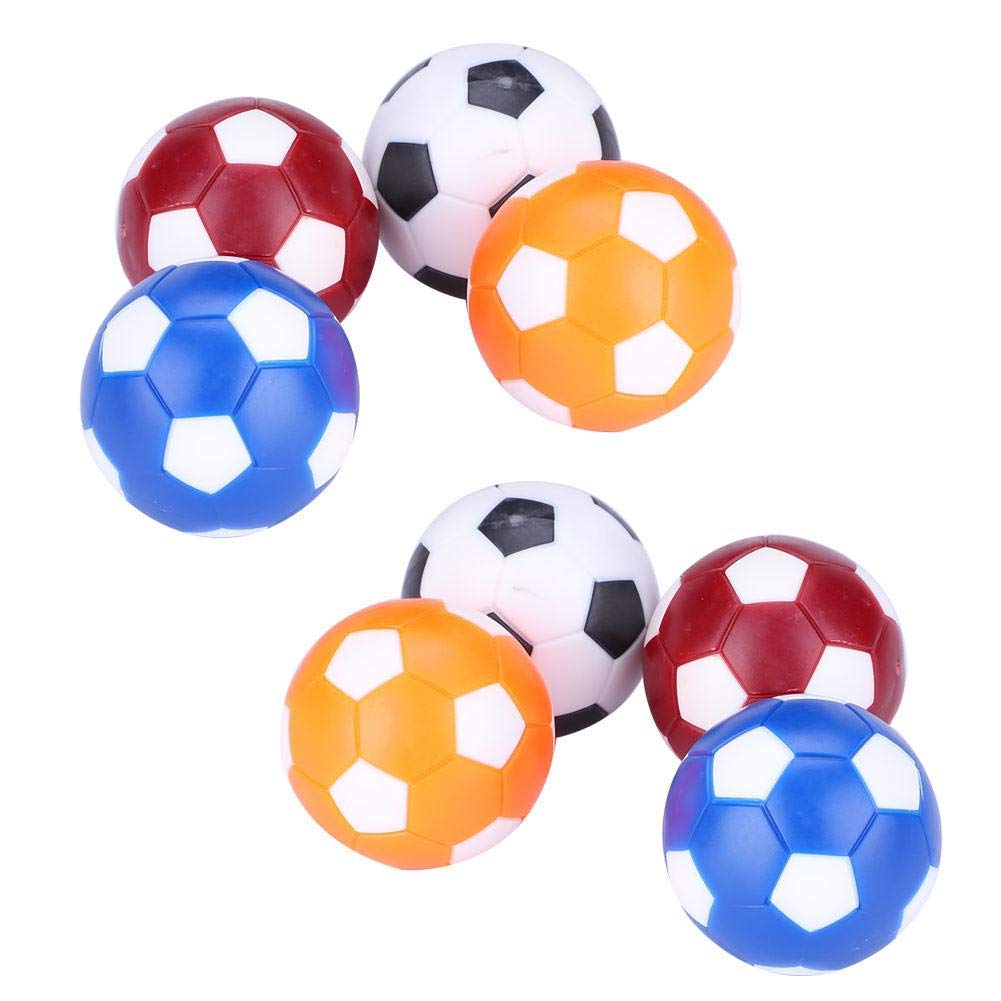 Mini Balones de Fútbol Futbolín Varios Colores Repuesto 8 Unidades
