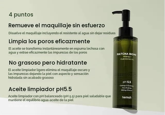 Heimish Matcha Biome Perfect Cleansing Oil