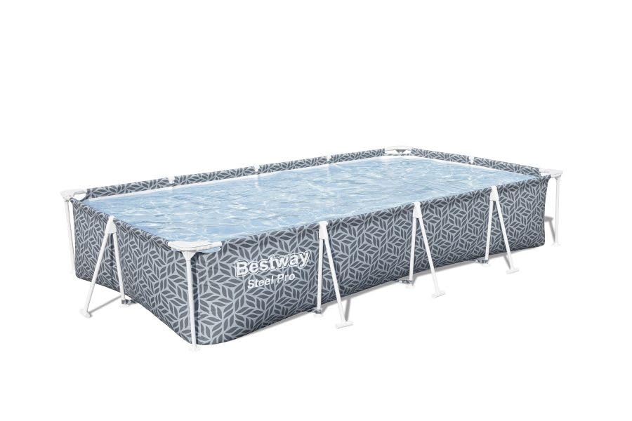 Bestway Alberca con Estructura Steel Pro 3.66m x 2.01m x 66cm Pool Set, Incluye Bomba y Filtro 561FU