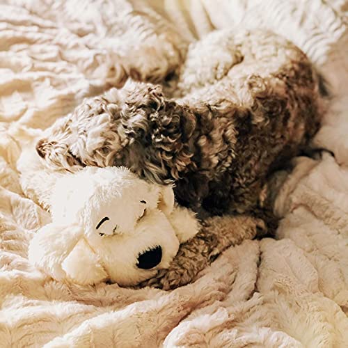 Juguete Comportamental Smart Pet Love Snuggle Puppy Dorado