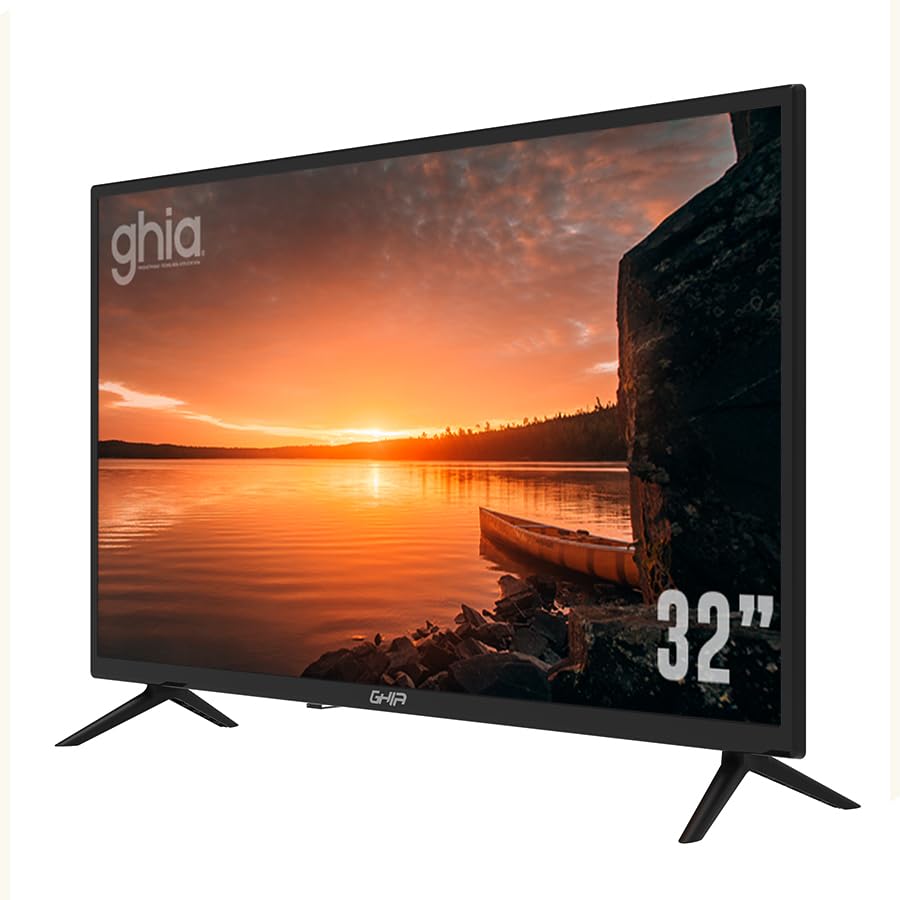 GHIA Televisión Pantalla 32 Pulgadas Básica HD G32BHD22
