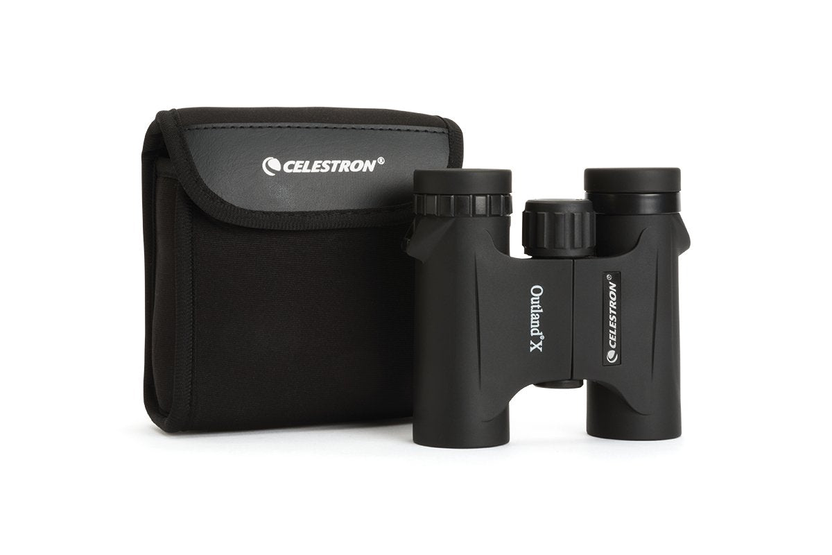 Celestron – Outland X 8x25 Binoculars – Waterproof & Fogproof Binoculars – Compact Binoculars for Adults – Multi–Coated Optics and BaK–4 Prisms – Protective Rubber Armoring