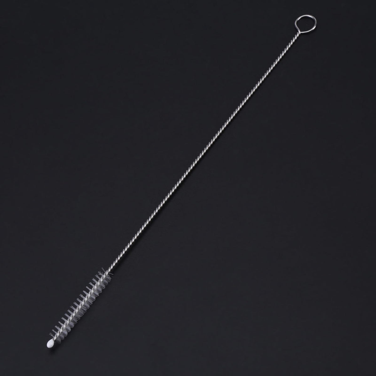 Fosa Juego de 20 Cepillos de Limpieza para Biberones, Acero Inoxidable, Cerdas de Nylon, Plateado