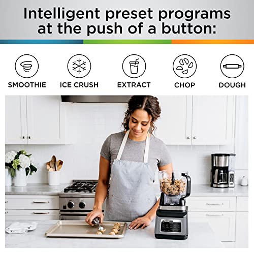 Sistema de Cocina 3 en 1 Ninja Negro con Set de Licuadora y 5 Programas