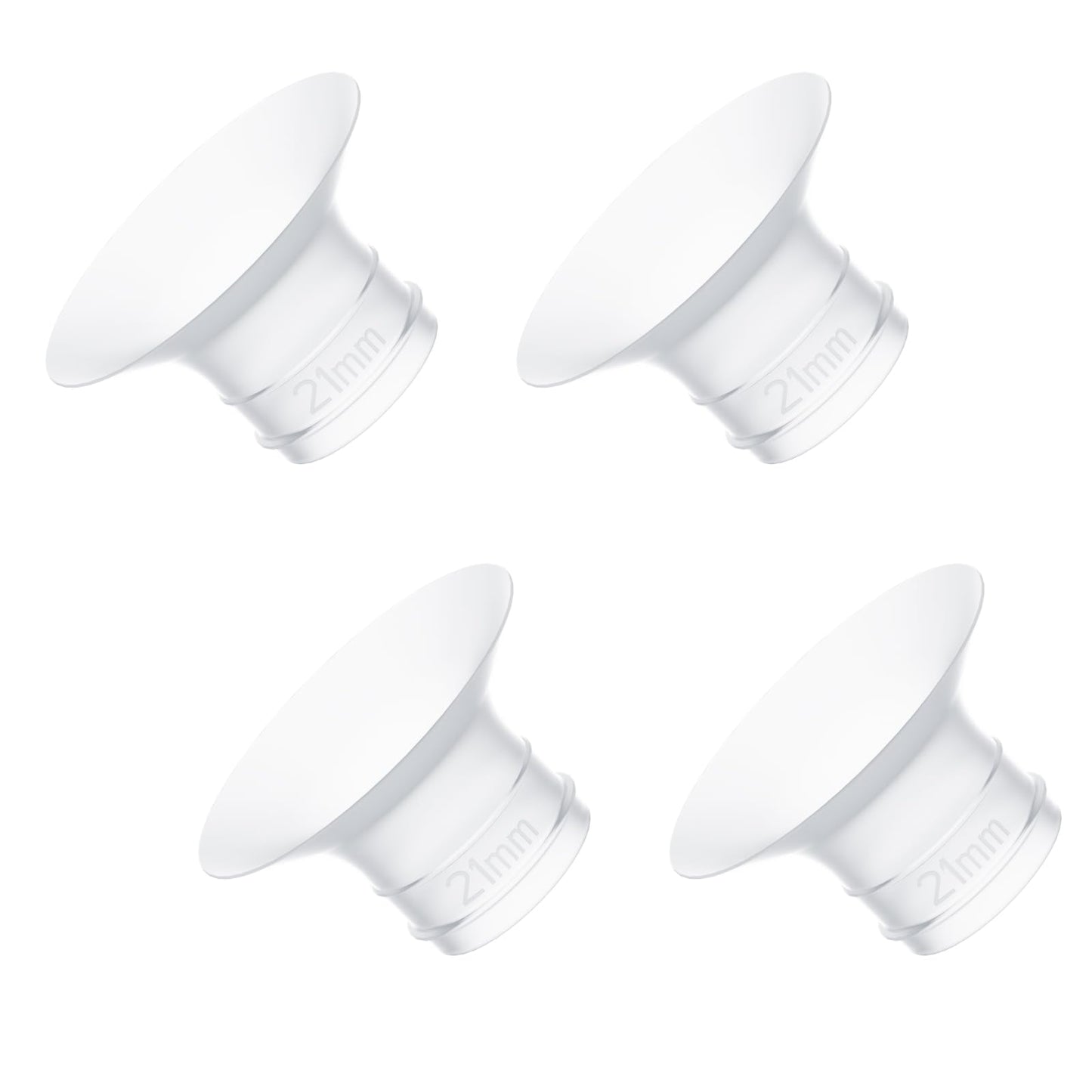 Momcozy Extractor de Leche Electrico Ultrafino | Air 1 - Inserto de 21 mm, 4 Unidades