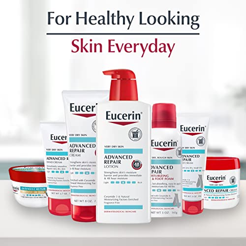 Eucerin Intensive Repair, Extra-Enriched Foot Creme, 3 Oz (Pack of 3)