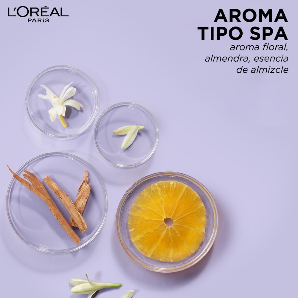 L’Oréal Paris Tratamiento con almendra y almizcle Ever Pure 21 in 1, tiene 21 beneficios en un producto, para todo tipo de pelo teñido, sin Sulfatos, 200ml