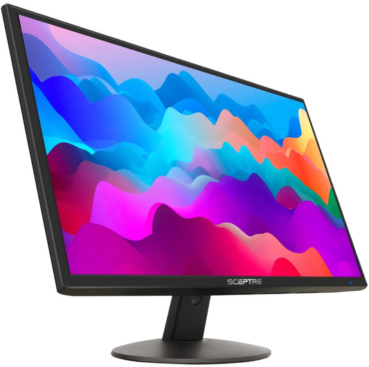 Monitor LED Gaming Sceptre Negro 24 Pulgadas FHD 75Hz con Altavoces Integrados