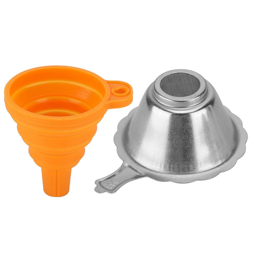 Impresora 3D Plegable V BESTLIFE Filtro de Resina fotosensible Embudo de Silicona Consumible de Curado por Luz