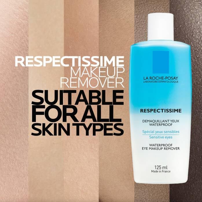 Desmaquillante Bifásico La Roche Posay Respectissime para ojos sensibles 125ml