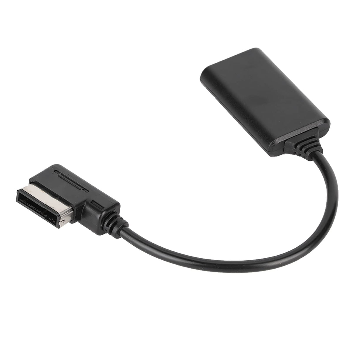 Adaptador AUX Bluetooth5.0 Gorgeri Negro Conector de Música para Audi AMI MMI MDI