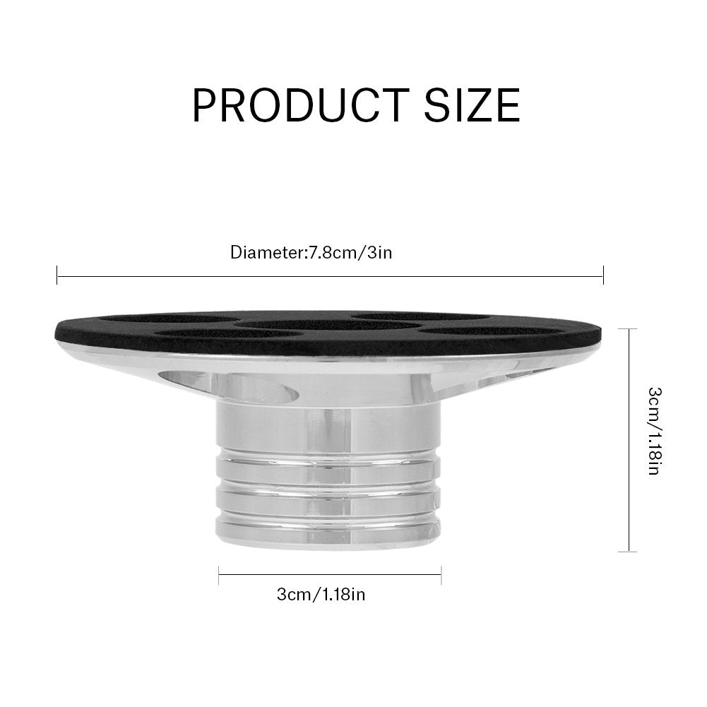Estabilizador de Disco Pomya Metal LP Vinilo Audio