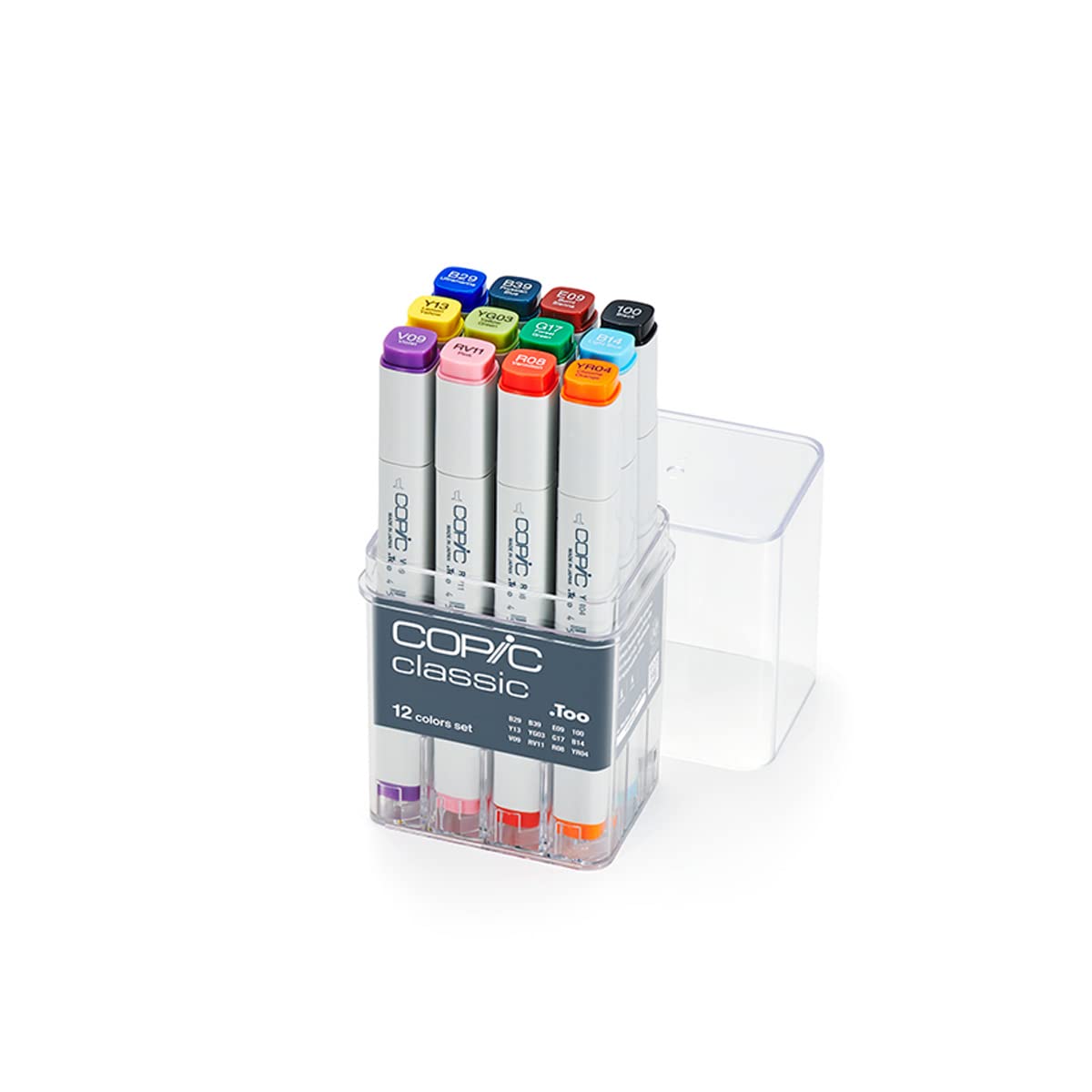 Copic Juego de marcadores de 12 piezas (básico)