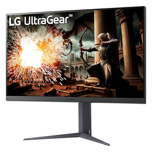LG 32 pulgadas Ultragear QHD (2560 x 1440), monitor para juegos, 180Hz, 1ms, IPS, DisplayHDR 400, compatible con NVIDIA G-SYNC, AMD FreeSync, VESA Adaptive Sync, HDR10, soporte de inclinación/altura