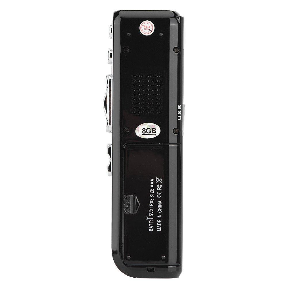 Grabador de Voz Digital Tosuny 8 GB Multi-Idioma Portátil Mini