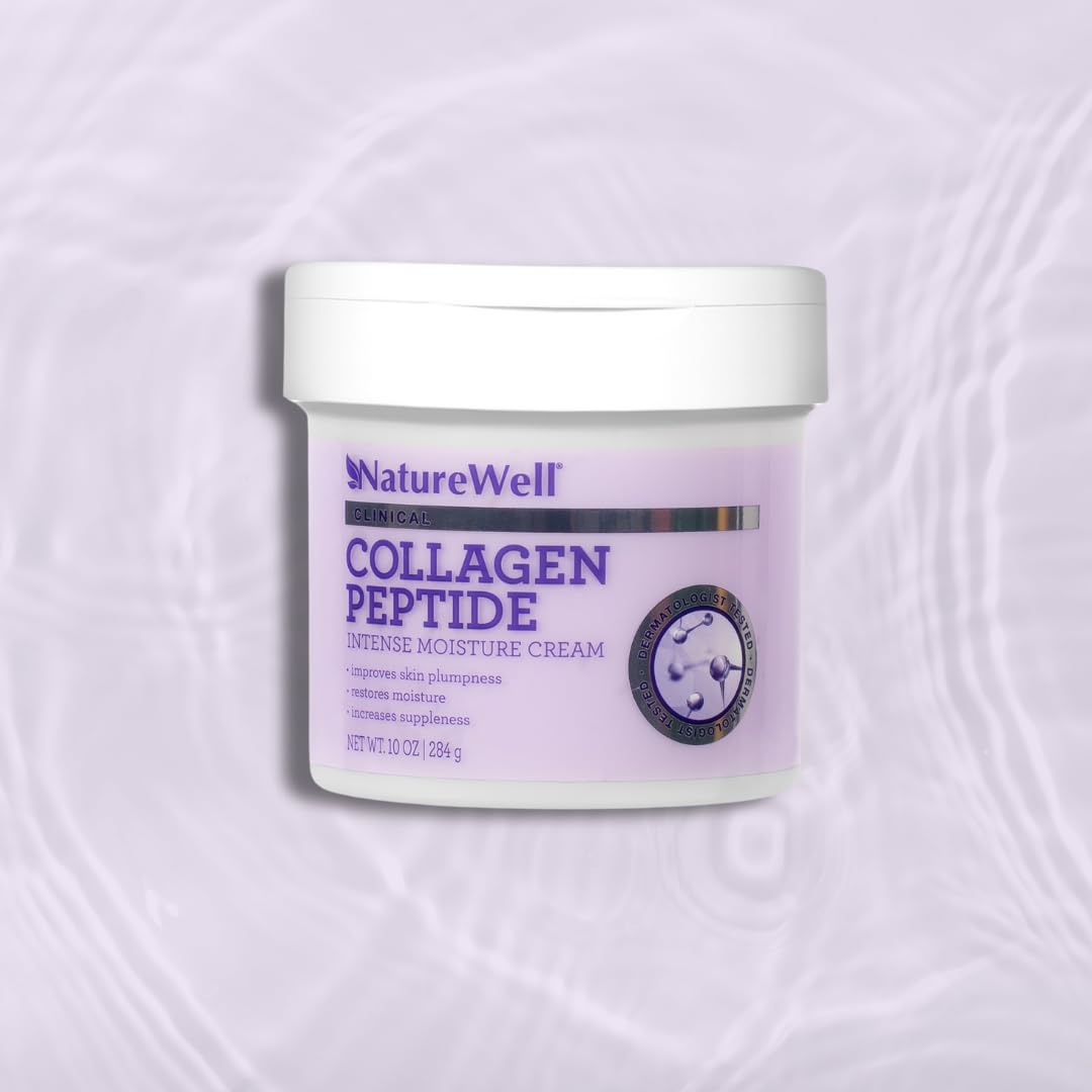 NatureWell Collagen Intense Moisturising Cream, 300ml Clinical Increases Suppleness & Improves Skin Plumpness