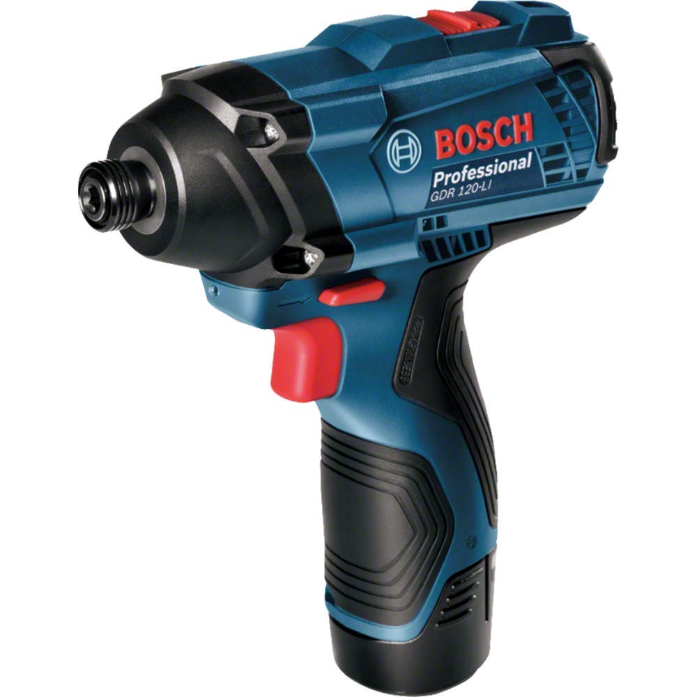 Bosch Kit Atornillador GSR120 y GDR120 12V Llave de Impacto