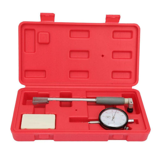 Jectse Dial Bore Gauge, Escala de diámetro Interno de 50-160 mm 18-35 mm 0.01 mm con un Buen Puente de protección guía, para medir Las Dimensiones internas de Las Piezas por método comparativo