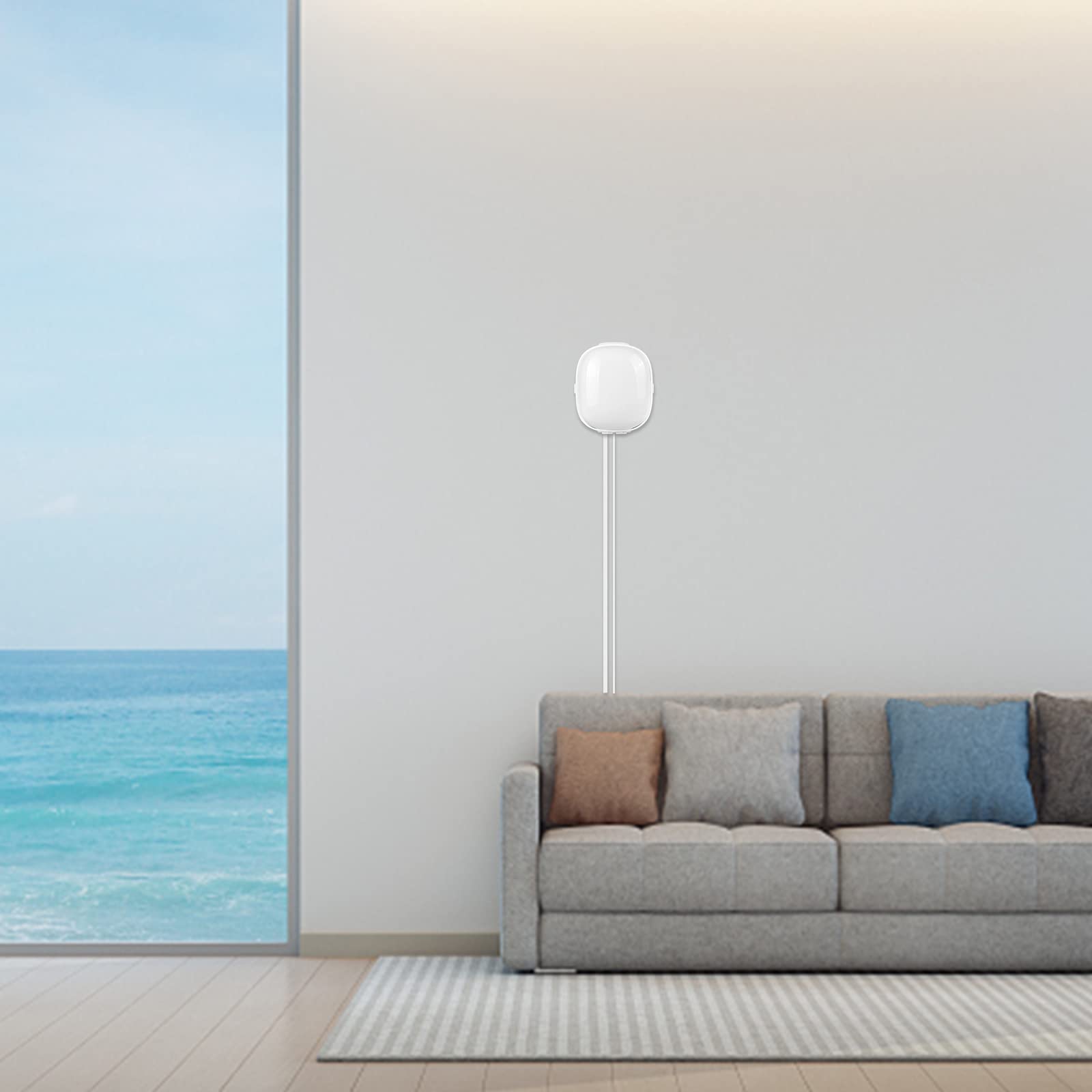 Soporte de Pared OkeMeeo para Google Nest WiFi Pro 6E Blanco para el Hogar