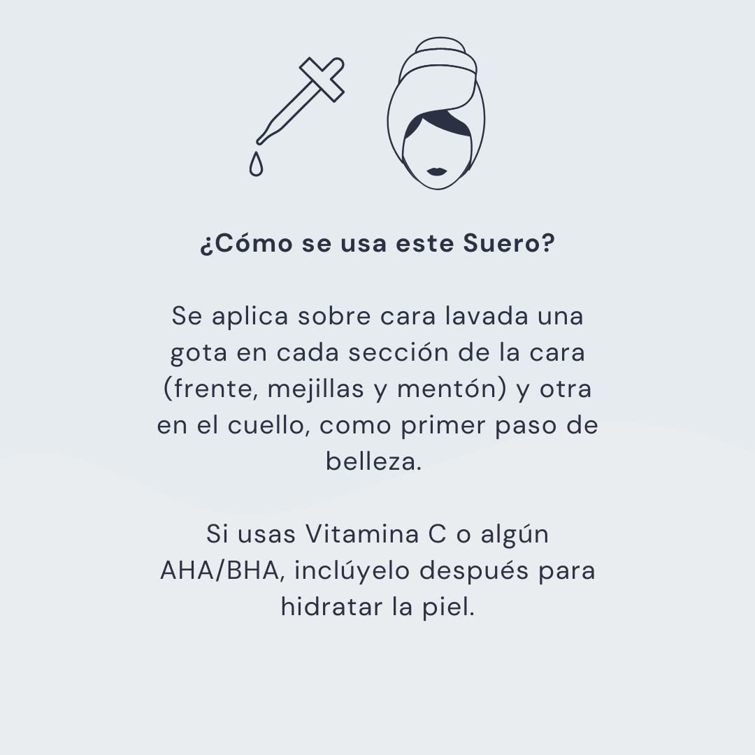Dermakiin - Suero Antiedad de Ácido Hialurónico - Suero Fortificante Vegano con Ácido Hialurónico Multimolecular e Ingredientes Naturales - Para todo tipo de piel - 30 ml
