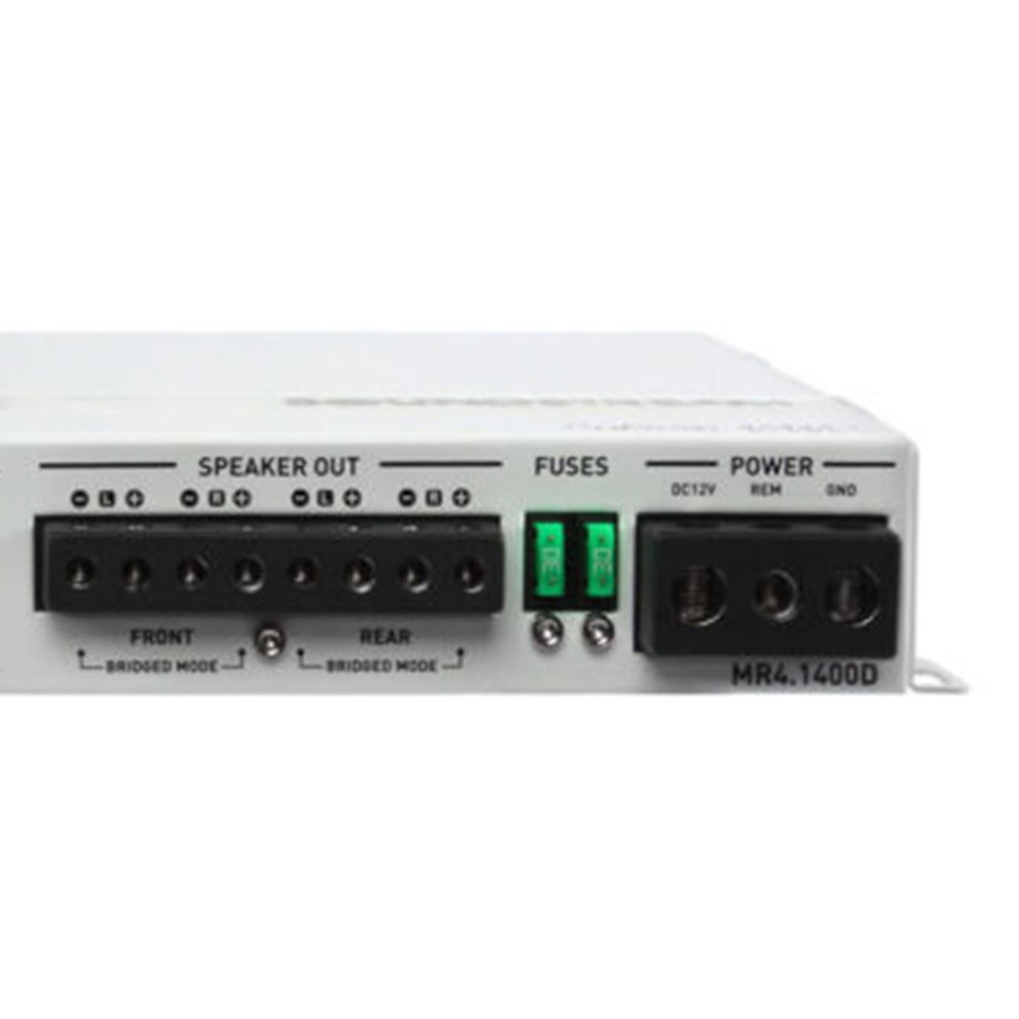 Amplificador de 4 Canales Soundstream Rubicon Nano Marino 1400W Clase D Blanco