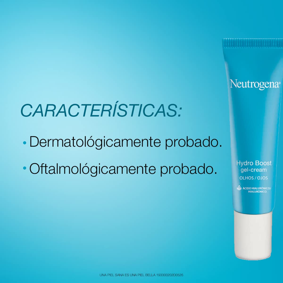 Neutrogena Pack Rutina Facil Hydroboost Acido Hialuronico Water Gel 50 gr + Serum + Crema de Ojos