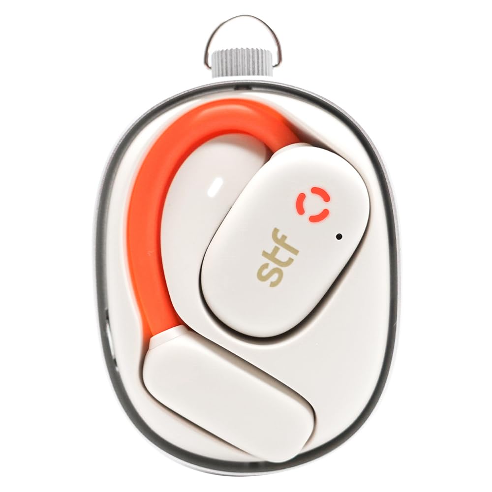 Audífonos Inalámbricos STF Luces LED Sport One Pro Resistente Chorro de Agua Audio Abierto Diseño Gancho Deportivo Batería Larga Duración