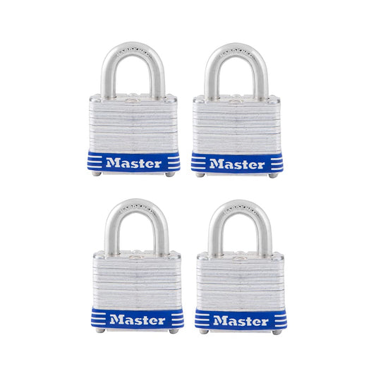 Candado Master Lock Plateado Ancho de 1-9/16 Pulgadas Grillete de 3/4 Pulgadas