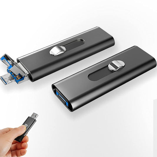 Tecno-10 Mini Grabadora de Voz activada por Sonido, Microfono Flash USB Delgada, 15 Horas de bateria, 94 Horas de Grabacion, 512 Kbps Calidad de Audio (4GB)