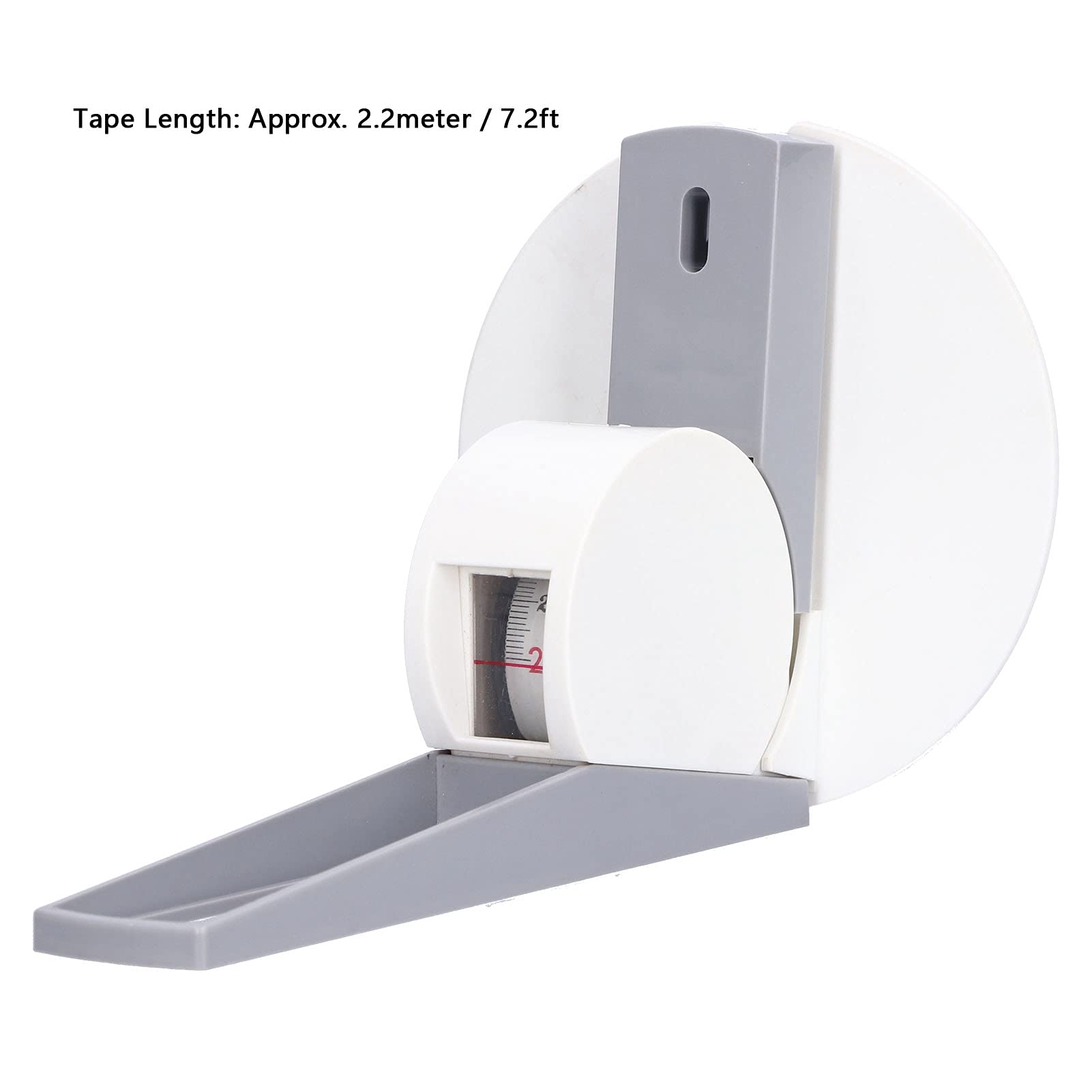 Cinta Métrica de Medición de Altura Montada en la Pared Regla de Crecimiento de Medidor de Altura Métrica de 220 Cm con Placa de Pared para el Hogar Y las Clínicas