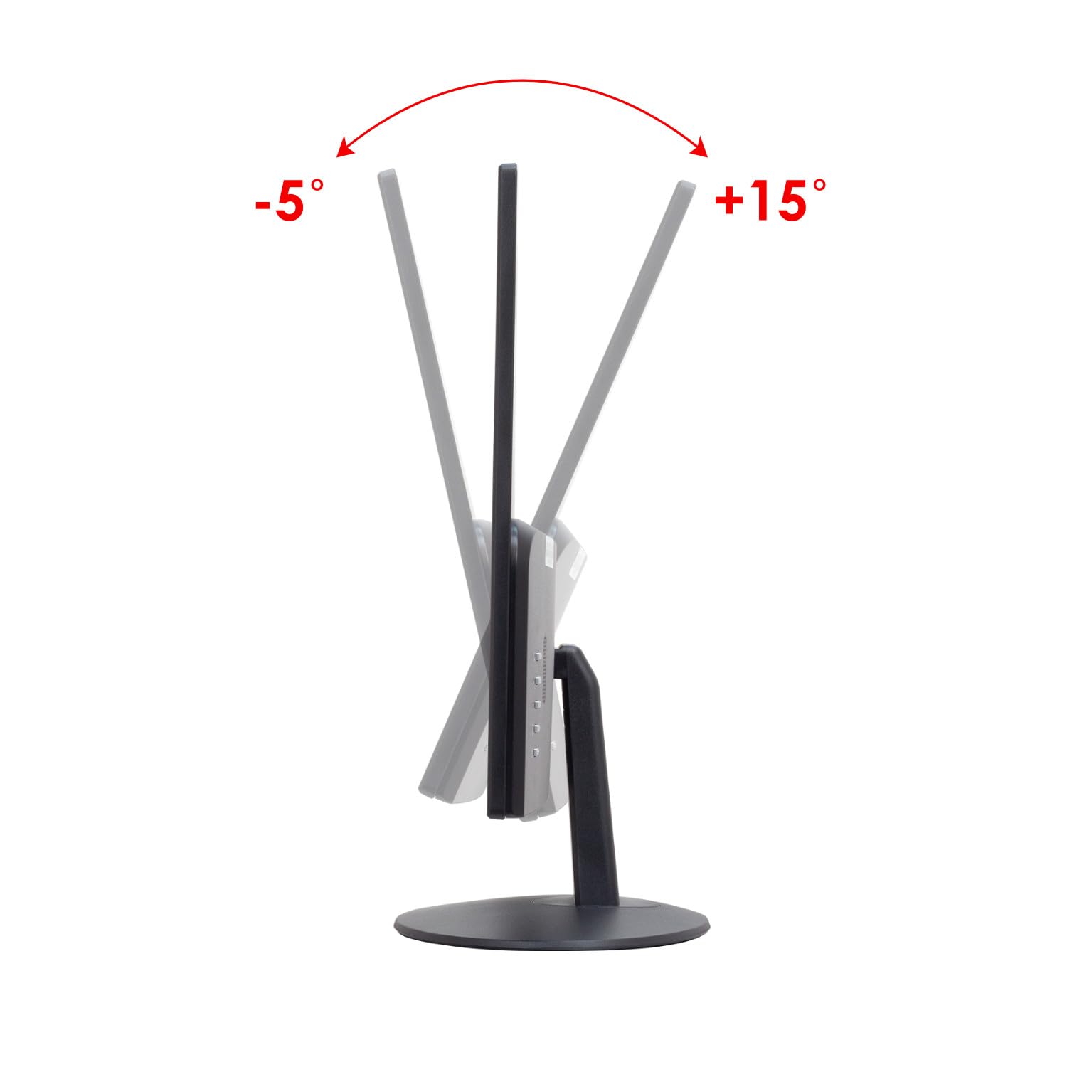 Monitor LED Sceptre Negro Ultradelgado con Bocinas Incorporadas