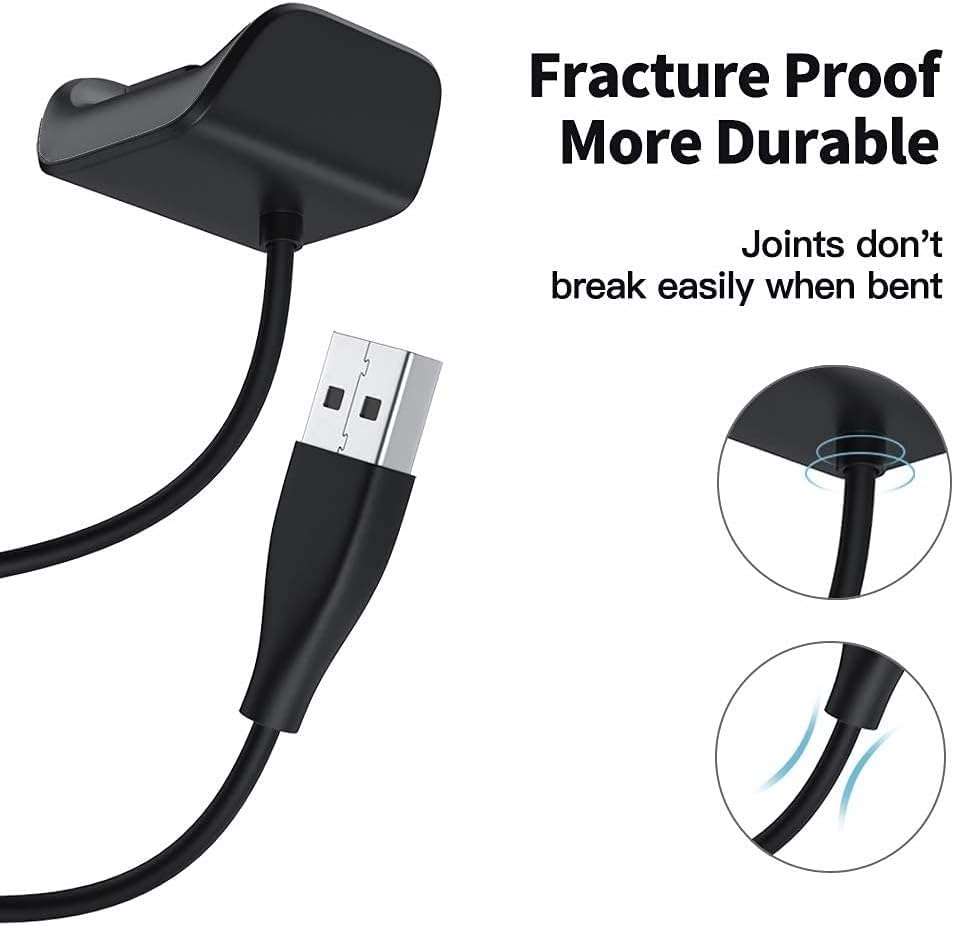USTIYA Cargador para Samsung Galaxy Fit 2 R220 Smart Watch USB Base de Carga Adaptador Reloj Inteligente Charging Cable