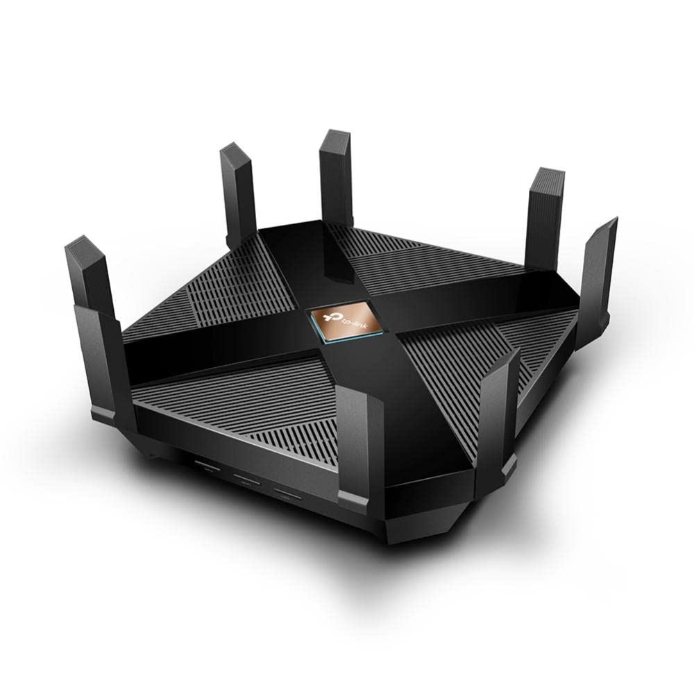 TP-Link WiFi 6 AX6000 Smart WiFi Router - 802.11ax Router, Gigabit, Dual Band, OFDMA, MU-MIMO, Funciona con Alexa (Archer AX6000)