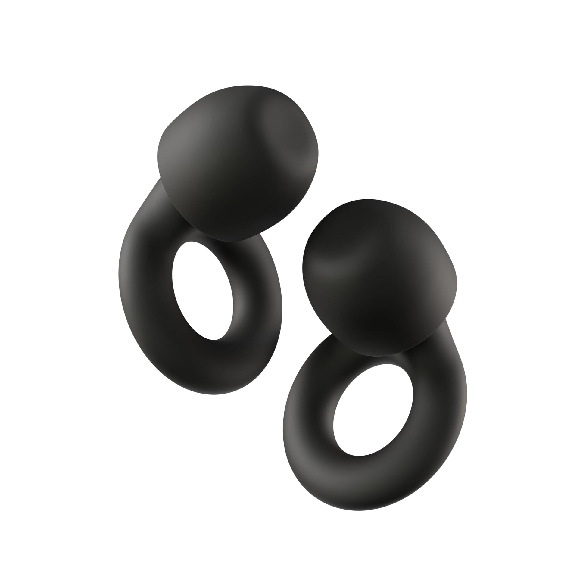 Tapones Auditivos Loop Quiet 2 Negro Reutilizables y Ultragomodos para Descanso y Concentración