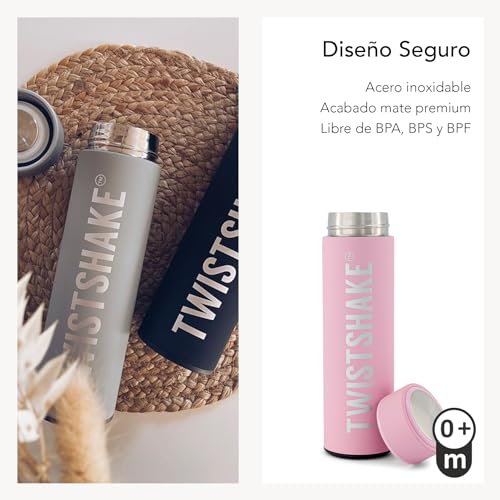 Termo para Bebé Twistshake 420 ml Elegante y Resistente para Uso Diario