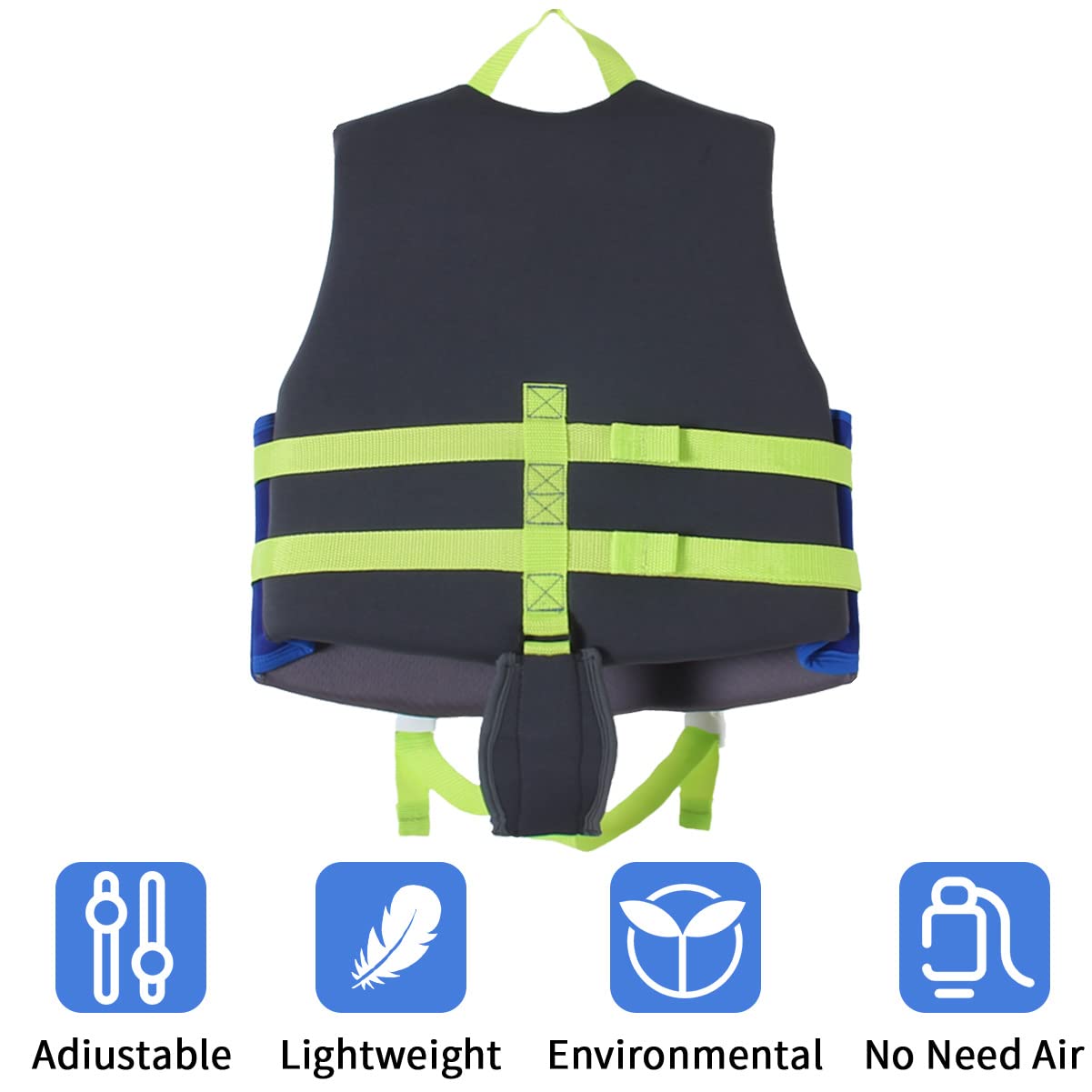 Bañador Zeraty Azul con Correa de Seguridad Ajustable para Niños