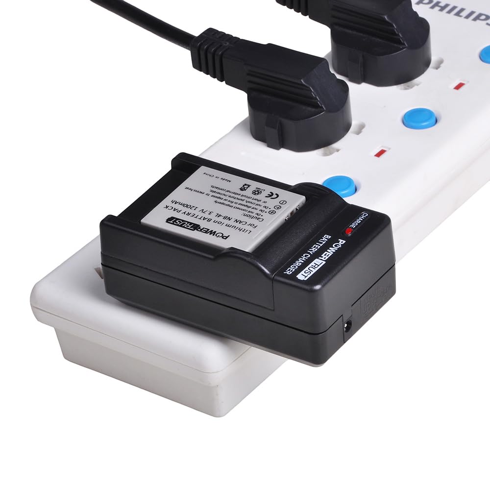 Batería PowerTrust para Canon PowerShot 1200 mAh 2 Unidades