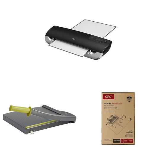 Gbc Enmicadora y Guillotina Micas Negro 12" x 12" x 12" 1.58 doc/min