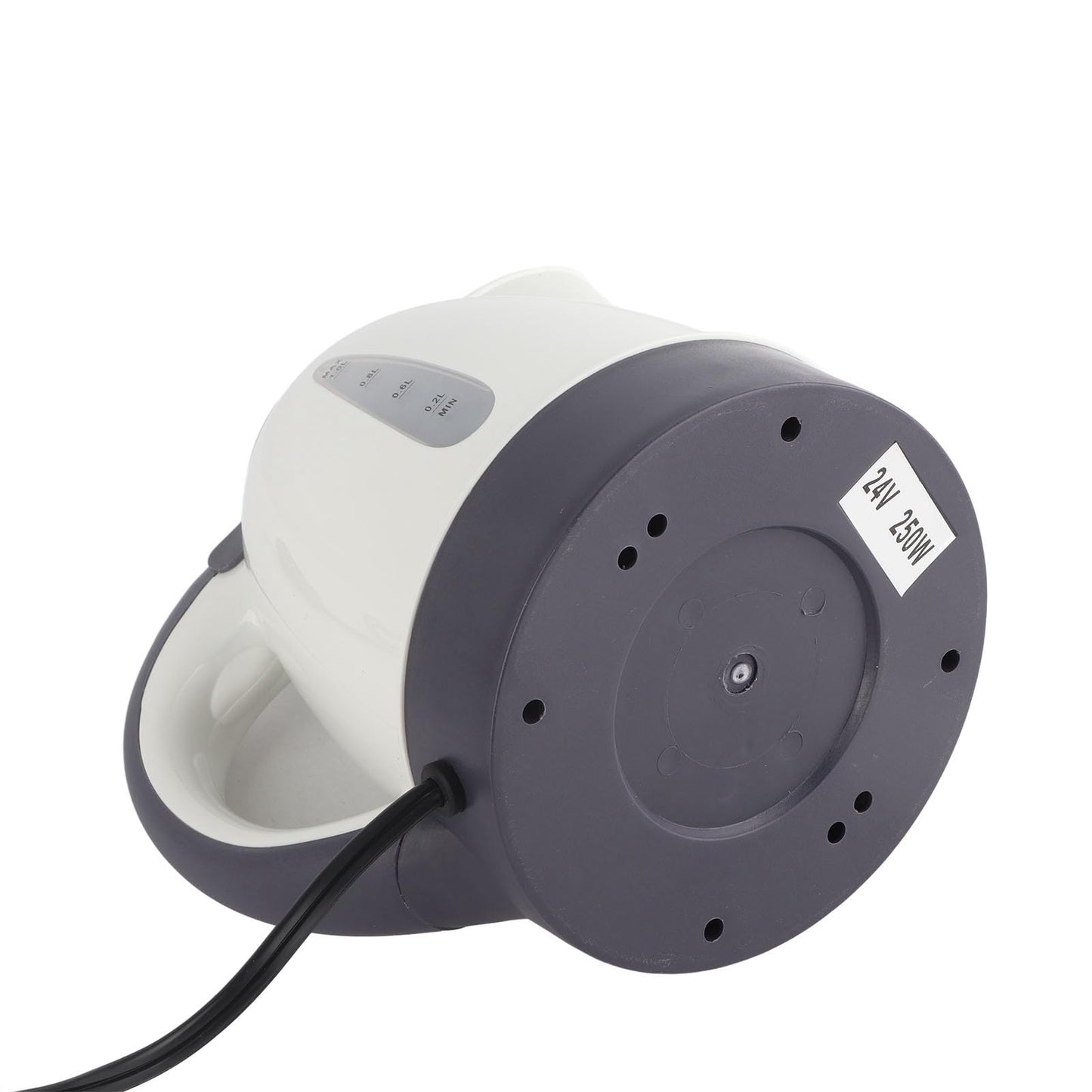 Hervidor Eléctrico Pequeño de Acero Inoxidable, Mini Calentador de Agua Portátil Caliente de Viaje Tetera de Caldera de Agua Caliente para Café del Té
