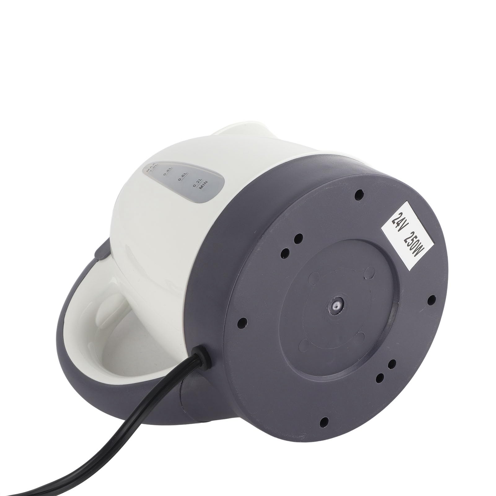 Hervidor Eléctrico Pequeño de Acero Inoxidable, Mini Calentador de Agua Portátil Caliente de Viaje Tetera de Caldera de Agua Caliente para Café del Té