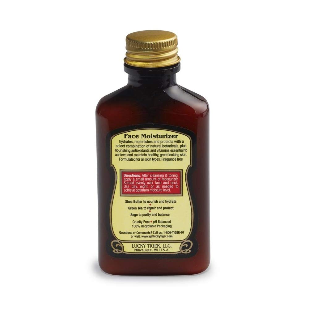LUCKY TIGER Pack of 1 x Lucky Tiger Face Moisturizer - 3.5 fl oz