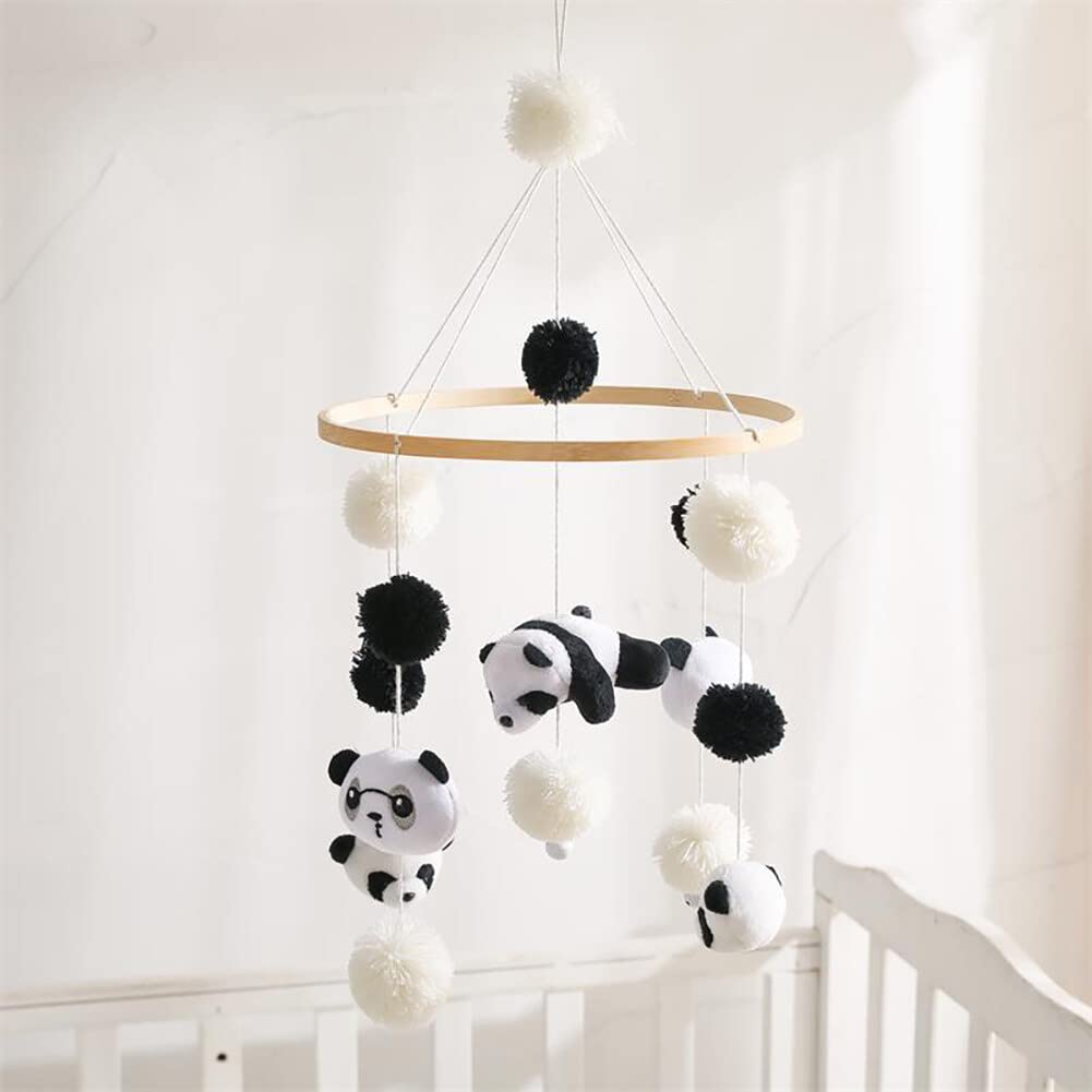 Lindo móvil para cuna con brazo móvil para cuna de bebé, soporte móvil para cuna de bebé, soporte móvil para cuna – Móvil neutro de género para decoración de guardería, accesorio móvil para cuna de bebé para decoración de guardería