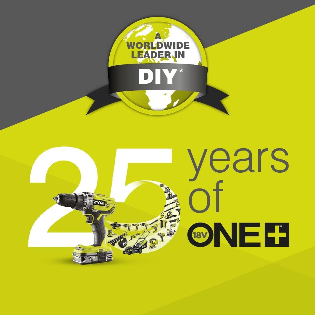 Ryobi R18SDS-0 ONE+ SDS Plus - Taladro giratorio inalámbrico (solo cuerpo) - Hyper Green