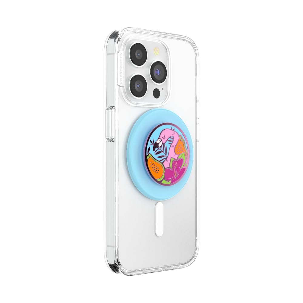 Empuñadura MagSafe PopSockets Lindo con Soporte y Parte Superior Intercambiable para iPhone y Tablet