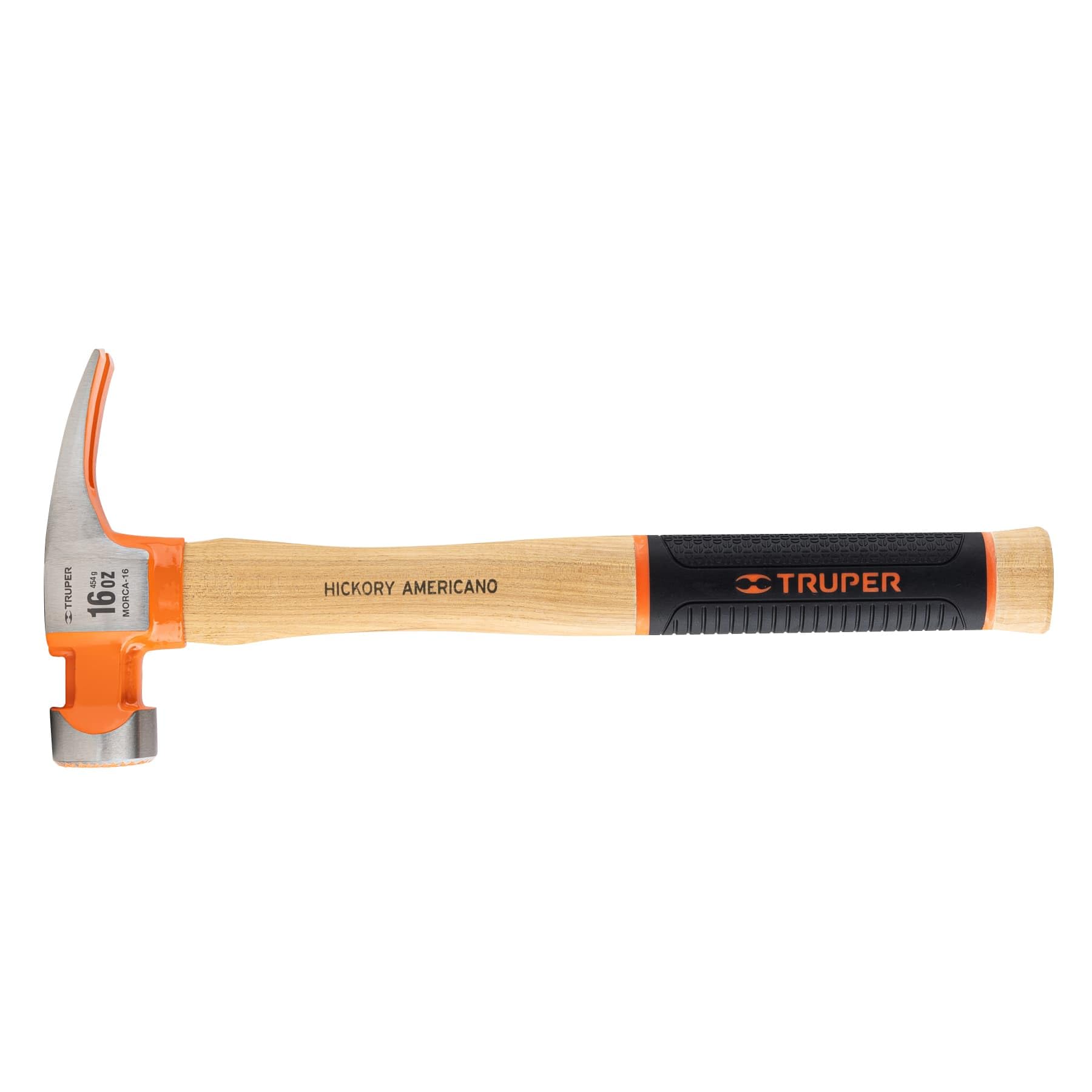 Martillo Truper Hickory California Ripper boca fresada 16 oz