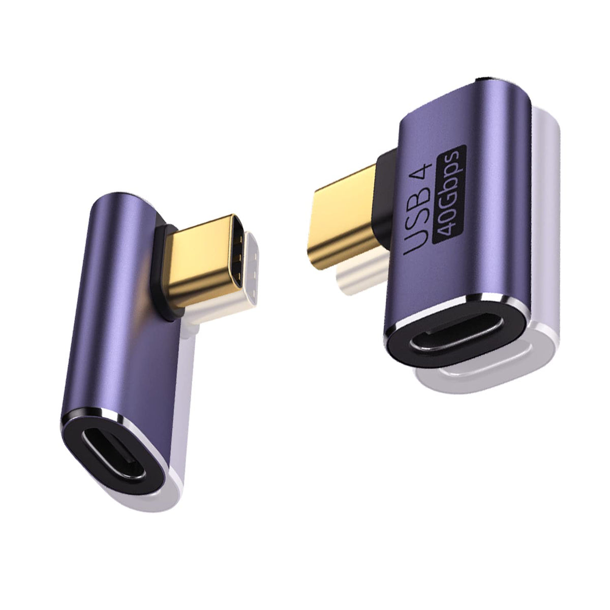 Adaptadores USB C GHQXZT 90° Ángulo Recto Extensor para MacBook, iPad, Tabletas, Teléfonos